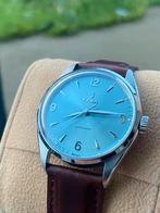 Yema Urban Ice Bleu Automatic < NIEUW + GARANTIE >, Handtassen en Accessoires, Horloges | Heren, Seiko, Leer, Staal, Polshorloge