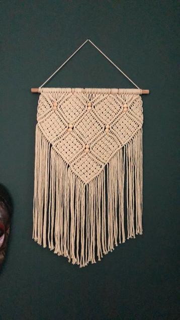 Décoration murale en macramé, Enlèvement ou Envoi, Comme neuf