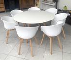 Table + Chaises HAY, Huis en Inrichting, Tafels | Eettafels, Ophalen, Overige materialen, Moderne - Marque HAY, Rond
