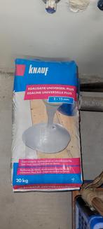 4 zakken egalisé knauf 20kg, Ophalen