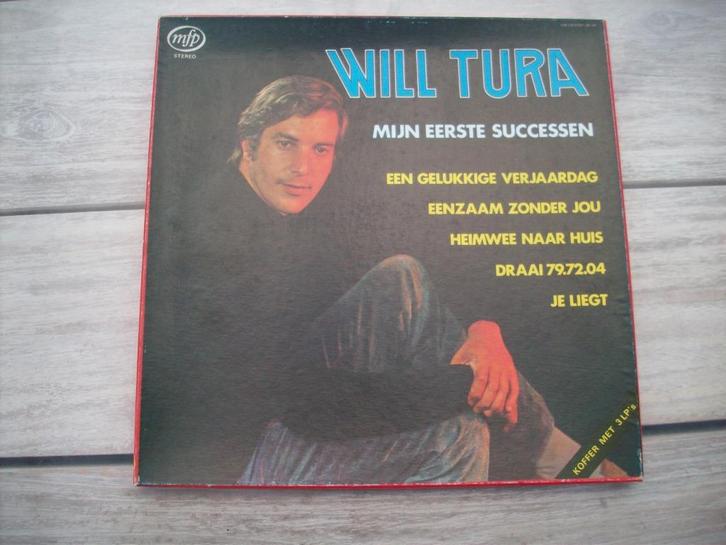 vinyl lp's will tura, Cd's en Dvd's, Vinyl | Pop, Zo goed als nieuw, 1960 tot 1980, 12 inch, Ophalen of Verzenden