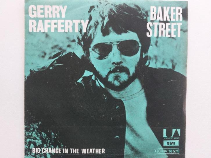 Gerry Rafferty - Baker Street (1978), Cd's en Dvd's, Vinyl Singles, Ophalen of Verzenden