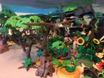 Mega oertijd diorama met dino’s , mammoet grot PlayMobile, Verzenden, Zo goed als nieuw, Complete set