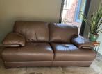 Leder salon, Huis en Inrichting, Ophalen, Gebruikt, Overige kleuren, Leer