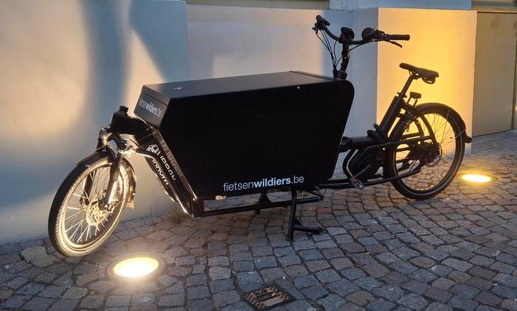 elektrische bakfiets cargo  2 accu, Fietsen en Brommers, Fietsen | Bakfietsen, Zo goed als nieuw, Ophalen of Verzenden