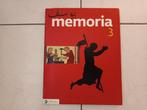 Memoria 3 handboek, Gelezen, ASO, Geschiedenis, Ophalen of Verzenden