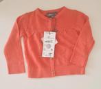 Nieuwe koraaloranje cardigan JBC maat 74 (68), Kinderen en Baby's, Babykleding | Maat 68, Ophalen of Verzenden, Truitje of Vestje