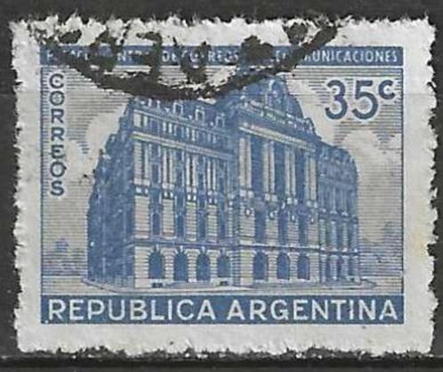Argentinie 1945 - Yvert 449 - Jose de San Martín (ST), Timbres & Monnaies, Timbres | Amérique, Affranchi, Envoi