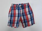 Mt 86 Rood, blauw wit geruite short, Gebruikt, Broekje, H&M, Ophalen of Verzenden