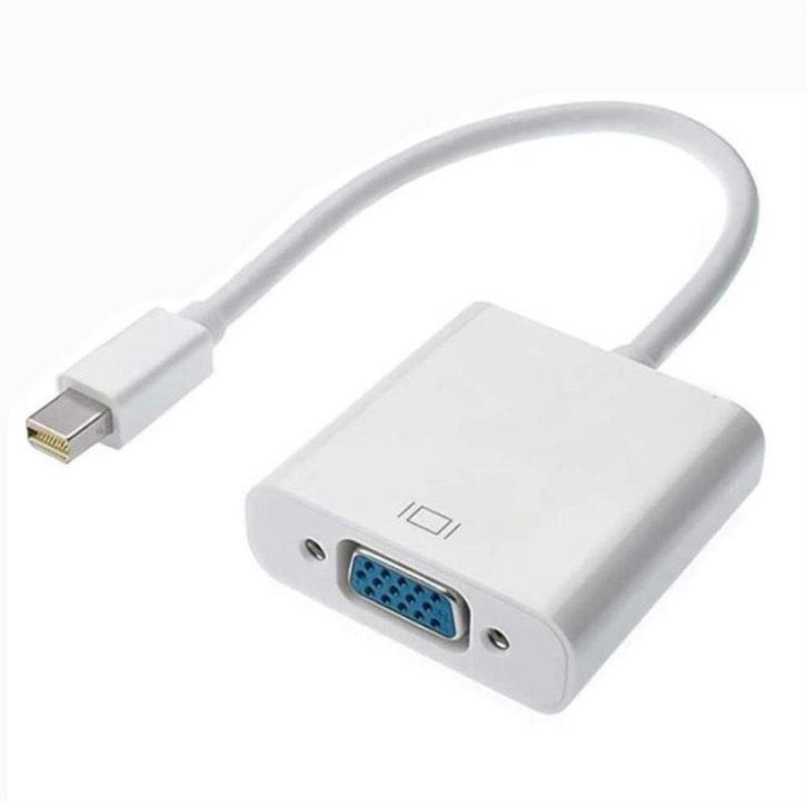 Cable adaptateur Mini DisplayPort (M) vers VGA (F), Computers en Software, Pc- en Netwerkkabels, Zo goed als nieuw, Ophalen of Verzenden