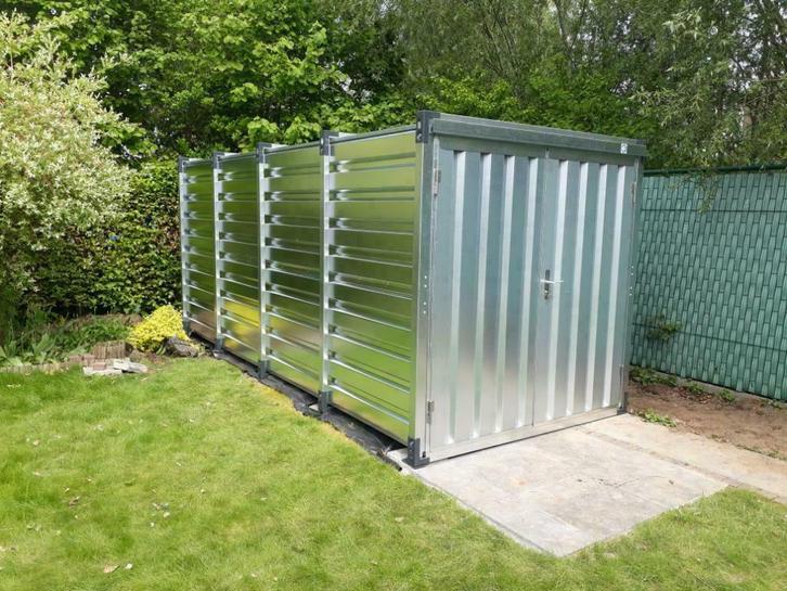 tuinhuis/tuincontainer/snelbouwcontainer/zelfbouwcontainer, Tuin en Terras, Bergingen en Tuinkasten, Nieuw, Containerberging, Metaal