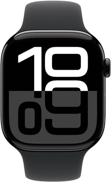 Apple Watch Series 10 (nog 1,5j garantie) Wifi - 46mm Zwart beschikbaar voor biedingen