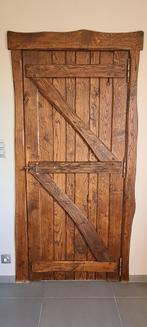 Eiken binnendeuren, Doe-het-zelf en Bouw, Ophalen, Gebruikt, 80 tot 100 cm, Binnendeur