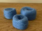 Nieuwe 70% wol (breien/haken) lichtblauw/200gr (nr4878), Hobby en Vrije tijd, Ophalen of Verzenden, Nieuw, Breien of Haken, Wol of Garen