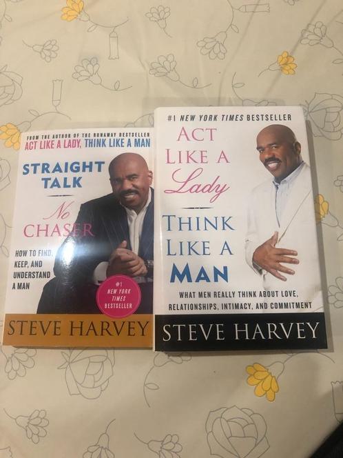 Act Like A Lady, Think Like A Man + Straight talk - Steve Ha, Boeken, Advies, Hulp en Training, Zo goed als nieuw, Ophalen of Verzenden