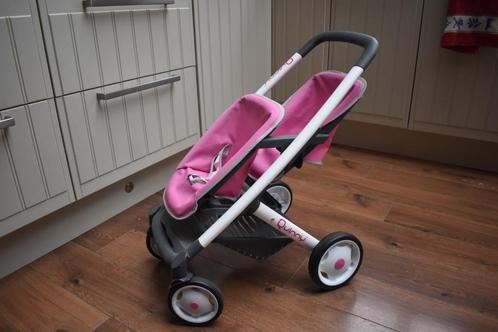 Dubbele poppenbuggy Quinny., Kinderen en Baby's, Speelgoed | Poppen, Zo goed als nieuw, Ophalen