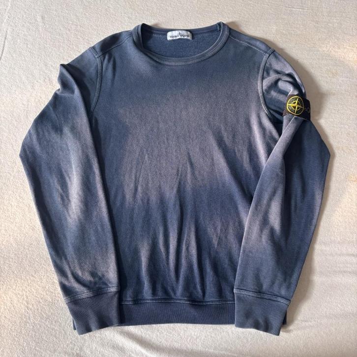 Donkerblauwe Stone Island Trui - S - Uitstekende Staat, Kleding | Heren, Truien en Vesten, Zo goed als nieuw, Maat 46 (S) of kleiner