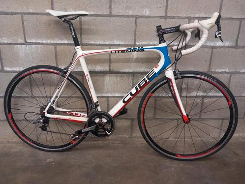 Cube Litening SCR racefiets Sram Force maat 60 + Outfit, Fietsen en Brommers, Fietsen | Racefietsen, Zo goed als nieuw, Giant