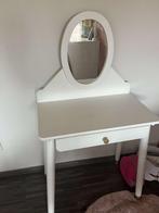 Toilettafel met spiegel meisjeskamer, Ophalen, Kunststof, Gebruikt, 100 tot 150 cm