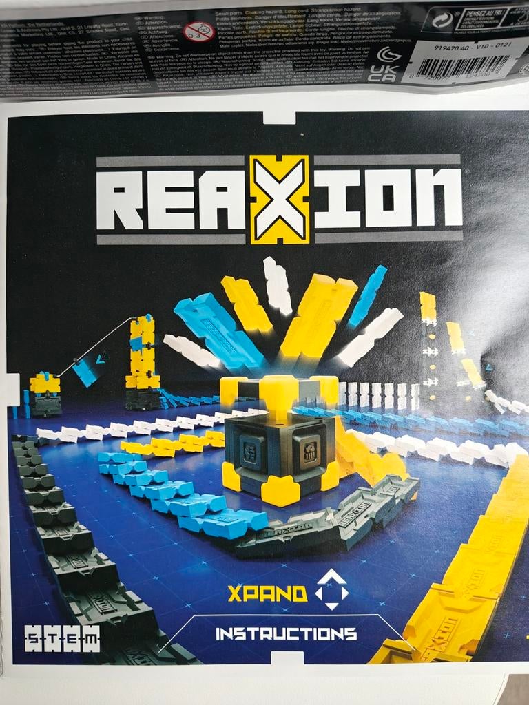 Reaxion, dominostenen, 2 dozen in 1, Ophalen of Verzenden