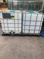 Vaten 1000 liter, Tuin en Terras, Regentonnen, Ophalen, Zo goed als nieuw