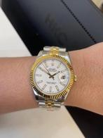 Rolex datejust goud wit, Handtassen en Accessoires, Horloges | Heren, Rolex, Polshorloge, Nieuw, Ophalen of Verzenden