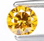 Gele diamant, 0.32 ct, Ophalen of Verzenden, Nieuw