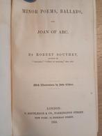 Southey's Minor poems, ballads, ans Joan of arc 1858, Enlèvement ou Envoi, Utilisé, Europe autre