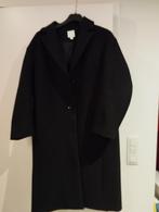 Lange zwarte jas h&m, Taille 36 (S), Noir, Porté, Enlèvement