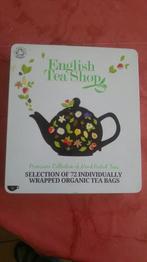 Boîte métal à the + lot de thé périmés 2017 english tea shop