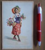 Grote VINTAGE LITHOCHROMO PUBL./ Amidon de Riz F.HEUMANN & C, Gebruikt, Klederdracht, Ophalen of Verzenden, Voor 1940