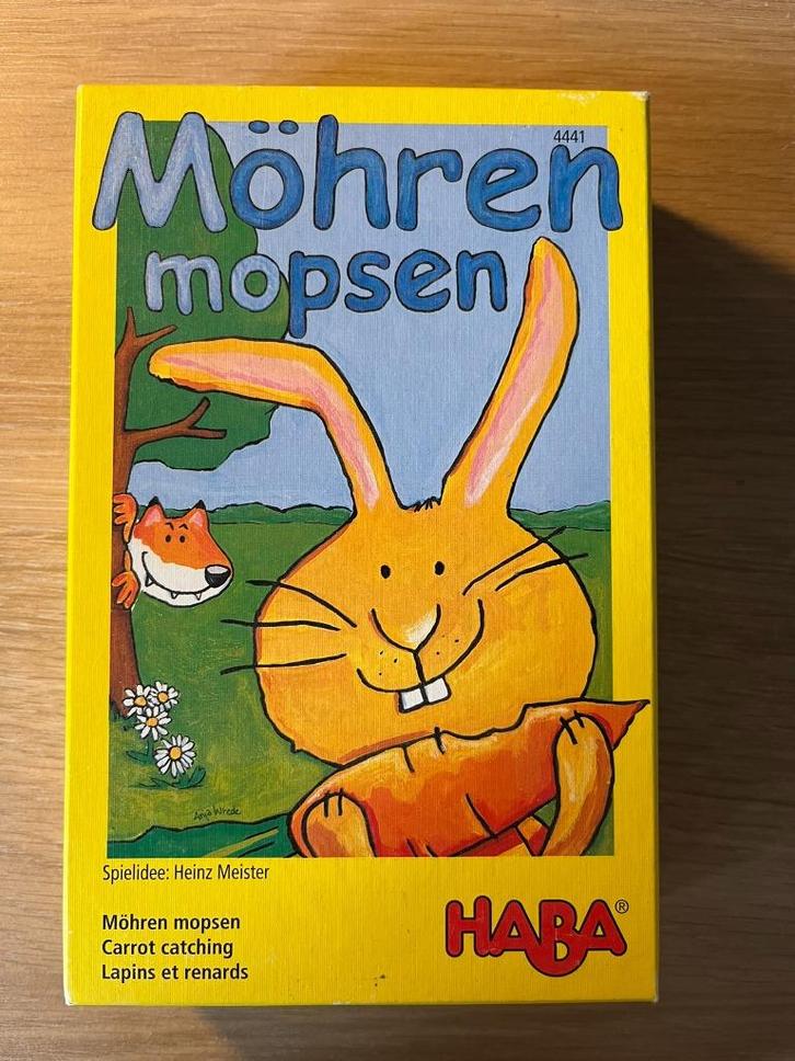 Kaartspel - Konijn en vos, Hobby en Vrije tijd, Gezelschapsspellen | Kaartspellen, Zo goed als nieuw, Een of twee spelers, Drie of vier spelers