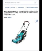 Grasmaaier Elektrische Makita1600 w Maaibreedte 41 cm Nieuwe, Tuin en Terras, Grasmaaiers, Nieuw, Elektrische grasmaaier, Ophalen