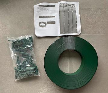 Kit de lanières occultantes souples vert, rouleau de 60m