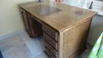 Klassieke eiken bureau, Huis en Inrichting, Bureaus, Ophalen, Gebruikt, Bureau