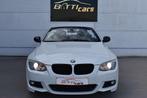 BMW 3 Serie 320 Cabriolet* M-sport* Leder* 2-zone Airco* Nav, Auto's, Automaat, Achterwielaandrijving, 4 cilinders, Wit