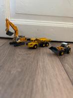 Liebherr vrachtwagens en graafmachine., Hobby en Vrije tijd, Modelauto's | 1:50, Verzenden, Gebruikt, Hijskraan, Tractor of Landbouw