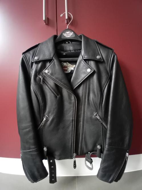 Harley Davidson - blouson en cuir (M), Vêtements | Femmes, Vêtements Femmes Autre, Comme neuf, Enlèvement