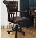 Bureaustoel chesterfieldmodel zo goed als nieuw, Huis en Inrichting, Bureaustoelen, Ophalen, Bureaustoel