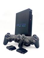 Fat Console PS2 (SCPH-39004) + 2 mann. (bleu) sans fil+ grat, Enlèvement ou Envoi, 2 joueurs, Autres genres, Utilisé