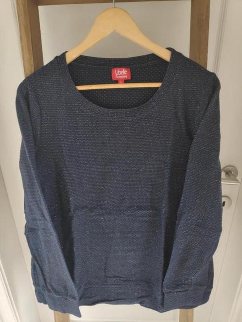 donkerblauwe trui Libelle L, Kleding | Dames, Truien en Vesten, Zo goed als nieuw, Ophalen of Verzenden