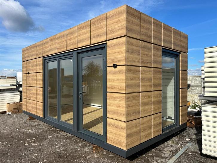 Poolhouse bureelcontainer werfleet tuinkamer container keet, Doe-het-zelf en Bouw, Containers, Ophalen