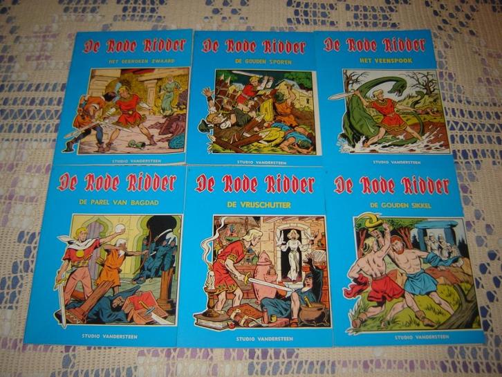 Verzameling De rode ridder strips krantenuitgave 2006-2007, Boeken, Stripverhalen, Zo goed als nieuw, Meerdere stripboeken, Ophalen of Verzenden