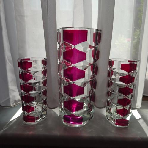 3 Luminarc Windsor vazen vintage, Antiek en Kunst, Antiek | Vazen, Ophalen