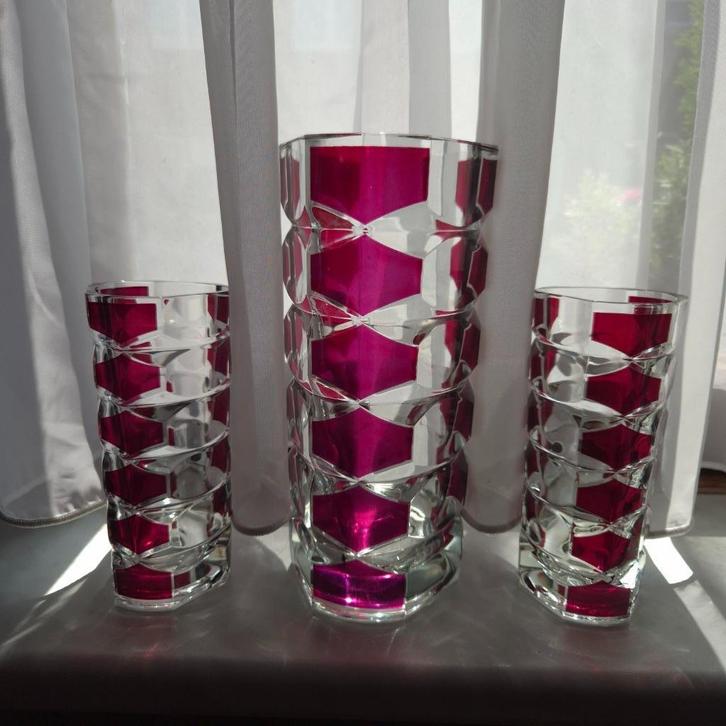 3 Luminarc Windsor vazen vintage, Antiek en Kunst, Antiek | Vazen, Ophalen
