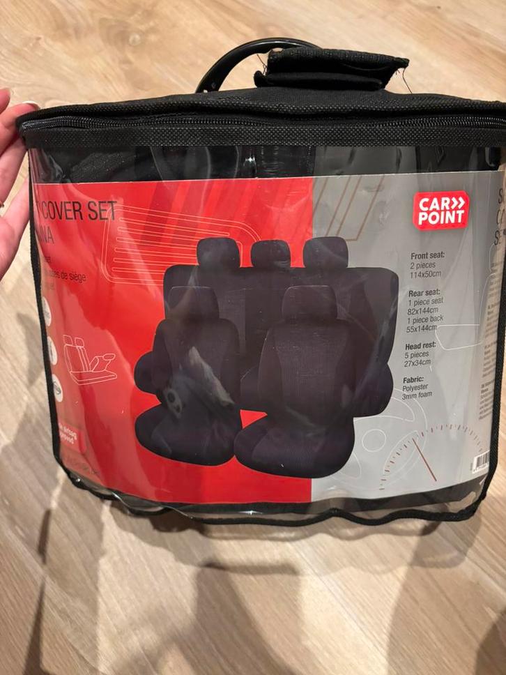 Set autostoel hoezen voor 5 zetels nieuw, Auto diversen, Autohoezen, Nieuw, Universeel, Ophalen