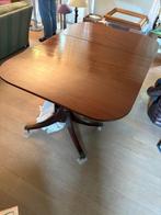 Mahoniehouten tafel en stoelen van Regency, Ophalen, Gebruikt, 100 tot 150 cm, Vijf personen of meer