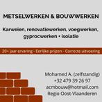 Metselwerken en bouwwerken, Diensten en Vakmensen, Voegwerk