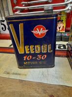 oude lege oliekan veedol 10-30 motorolie, Verzenden, Gebruikt, Overige typen