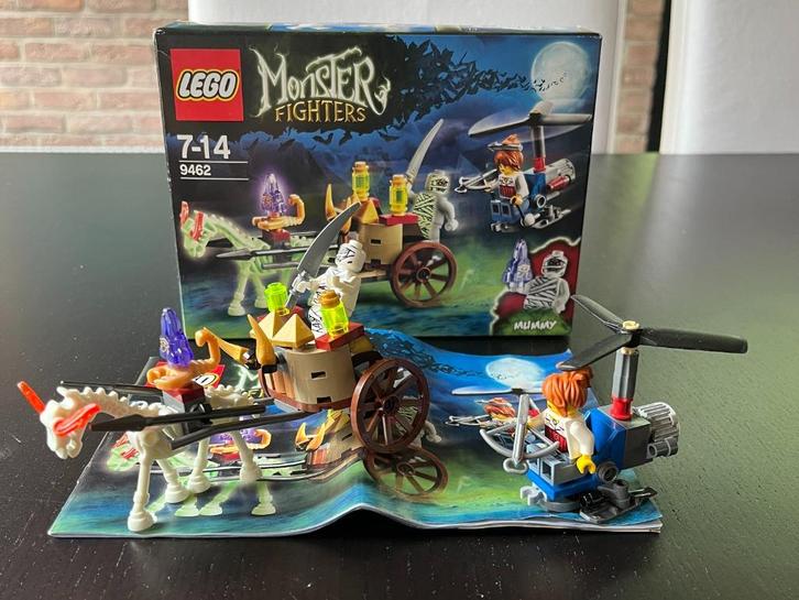 9462 LEGO Monster Fighters The Mummy, Kinderen en Baby's, Speelgoed | Duplo en Lego, Zo goed als nieuw, Lego, Complete set, Verzenden